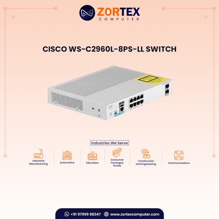 Cisco WS-C2960L-8PS-LL Switch