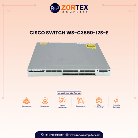 Cisco Switch WS-C3850-12S-E