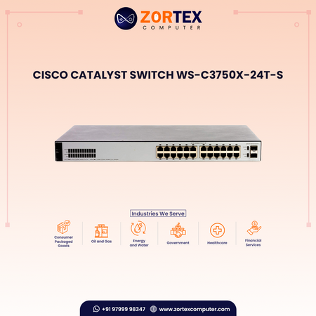 Cisco Catalyst Switch WS-C3750X-24T-S
