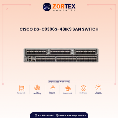 Cisco DS-C9396S-48IK9 SAN Switch
