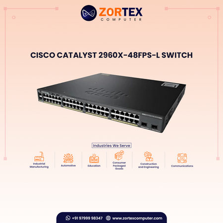 Cisco Catalyst 2960X-48FPS-L Switch