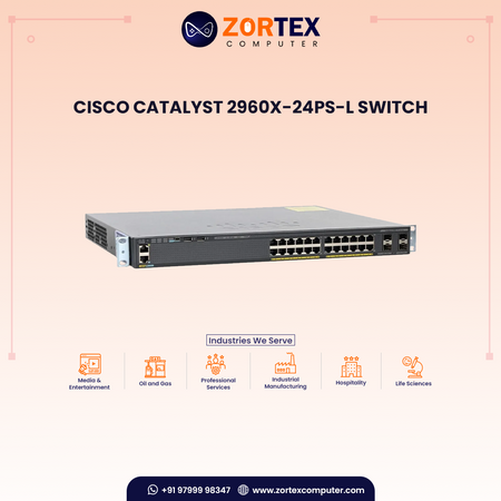 Cisco Catalyst 2960X-24PS-L Switch