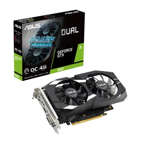 ASUS Dual GeForce GTX 1650 V2 OC Edition 4GB GDDR6 1650 Graphics Card DUAL-GTX1650-O4GD6-P-V2