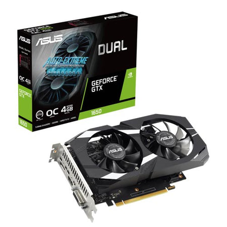 ASUS Dual GeForce GTX 1650 V2 OC Edition 4GB GDDR6 Graphic Card