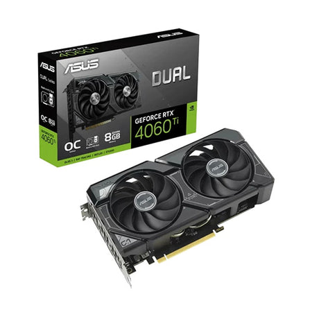 ASUS Dual RTX 4060 Ti SSD OC Edition 8GB Graphics Card DUAL-RTX4060TI-O8G-SSD