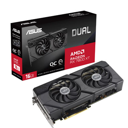 ASUS Dual Radeon RX 7800 XT OC Edition 16GB GDDR6 Graphic Card Dual-RX7800XT-O16G