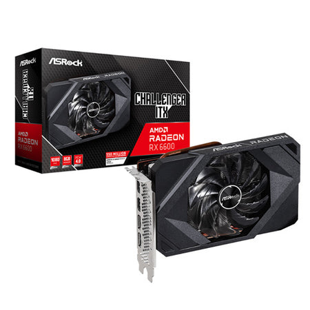 Asrock AMD Radeon RX 6600 Challenger ITX 8GB Graphic Card RX6600 CLI 8G