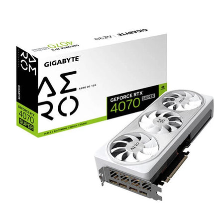 Gigabyte RTX 4070 Super Aero OC 12GB Gaming Graphics Card GV-N407SAERO-OC-12GD
