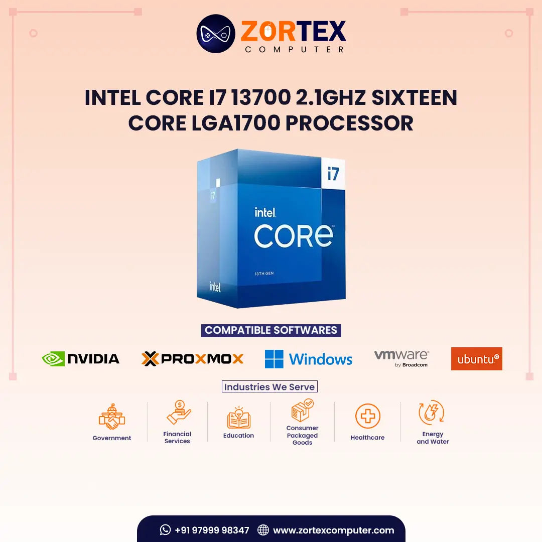 Intel Core i7 13700 2.1GHz Sixteen Core LGA1700 Processor