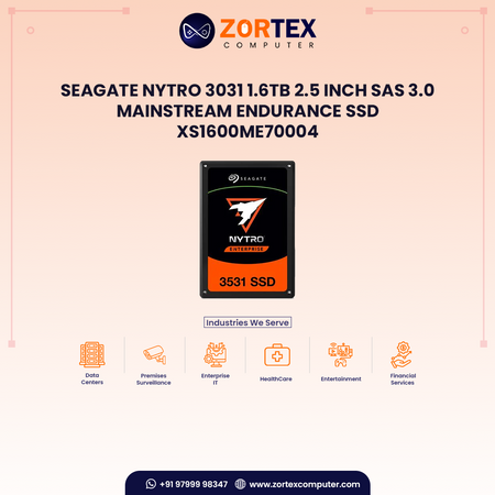 Seagate Nytro 3031 1.6TB 2.5 Inch SAS 3.0 Mainstream Endurance SSD XS1600ME70004