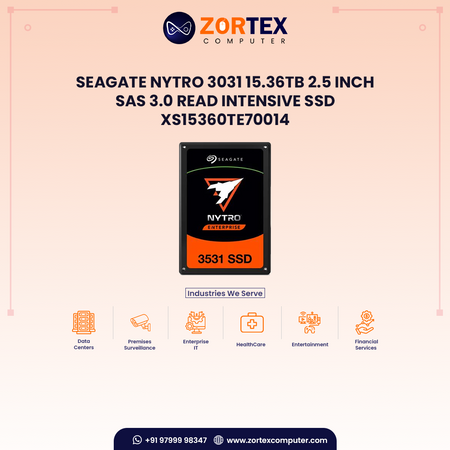 Seagate Nytro 3031 15.36TB 2.5 Inch SAS 3.0 Read Intensive SSD XS15360TE70014