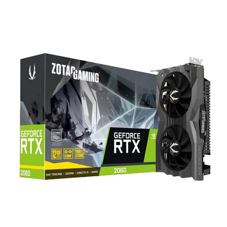 Zotac RTX 2060 Twin Fan 12GB Gaming Graphics Card ZT-T20620F-10M