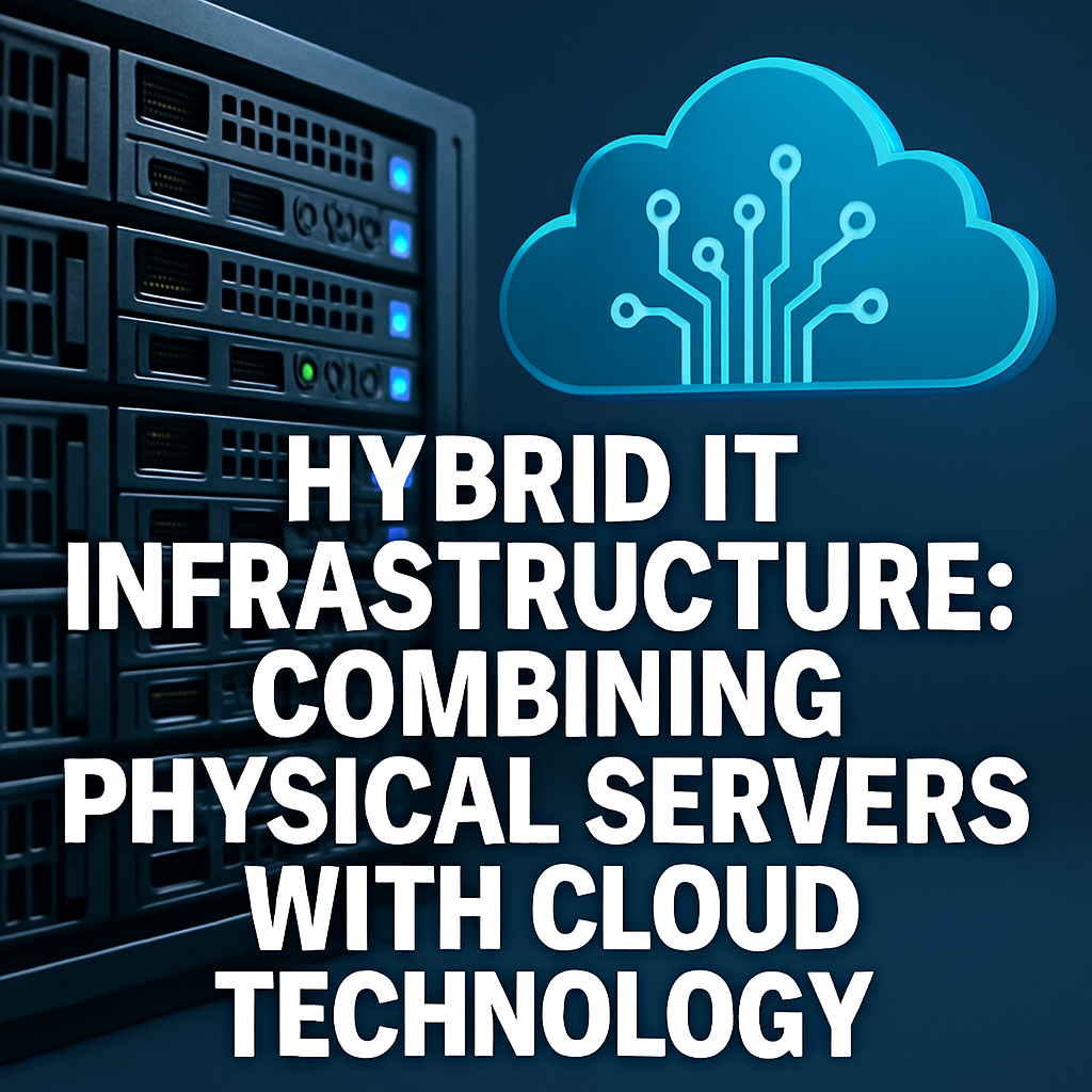 Hybrid IT Infrastructure: Combining Physical Servers with Cloud Technology