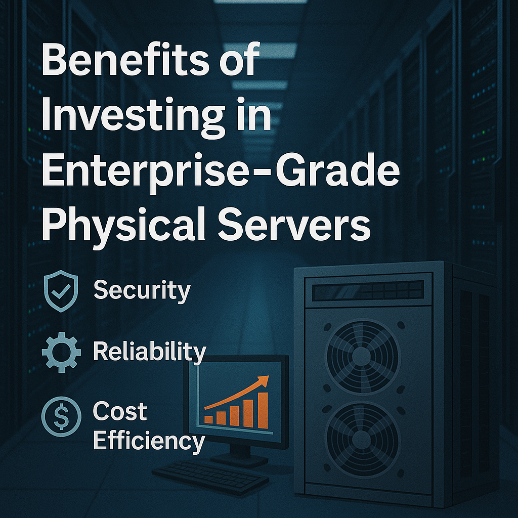 Benefits of Investing in Enterprise-Grade Physical Servers