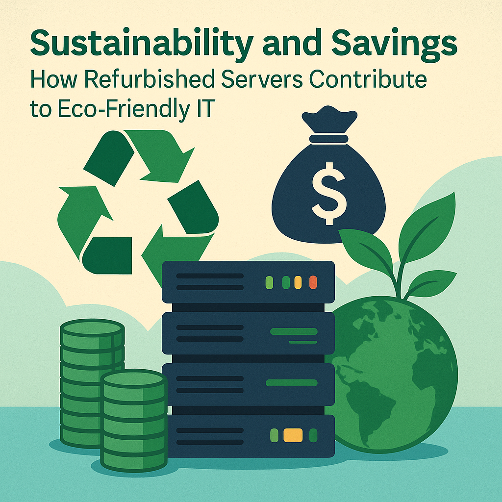 ♻️ Sustainability and Savings: How Refurbished Servers Contribute to Eco-Friendly IT