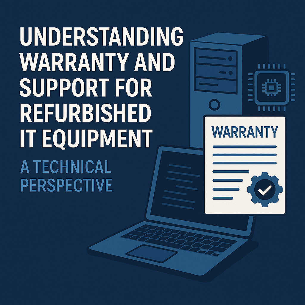 Understanding Warranty and Support for Refurbished IT Equipment: A Technical Perspective