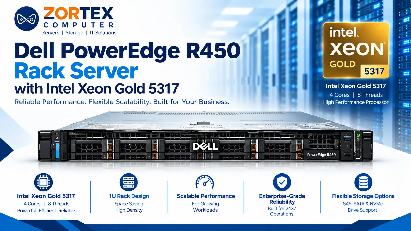 Dell PowerEdge R450 server