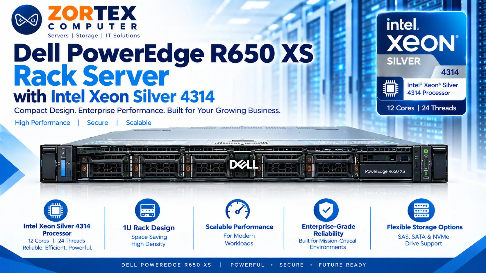 Dell PowerEdge R650 XS server Image