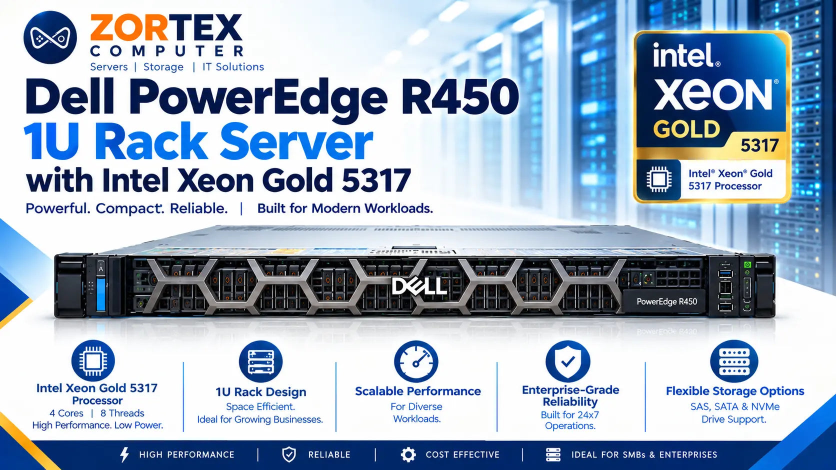  Dell the PowerEdge R450 