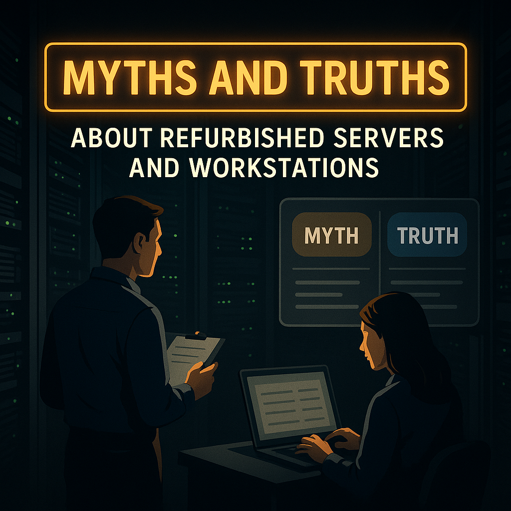 Myths and Truths about Refurbished Servers and Workstations