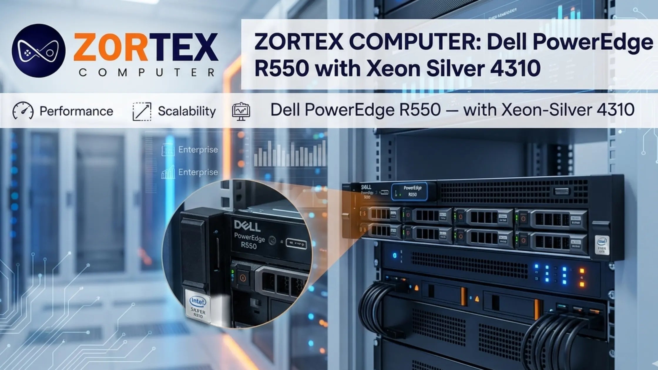 Dell PowerEdge R550 Xeon Silver 4310 rack server