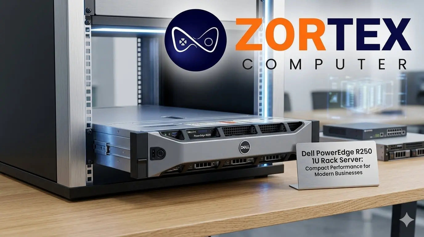 Dell R250 rack server with 16GB DDR4 ECC RAM
