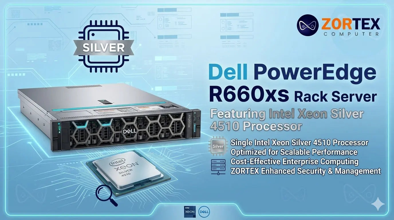 Dell PowerEdge R660xs Rack Server with Intel Xeon Silver 4510: Features, Benefits and Business Applications