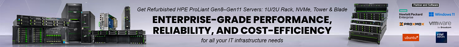 Refurbished HPE Servers