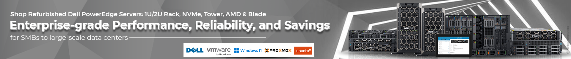 Refurbished Dell Rackmount 4U 11 Gen Servers