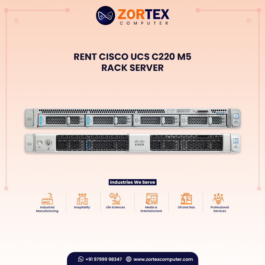 Rent Cisco UCS C220 M5 Rack Server