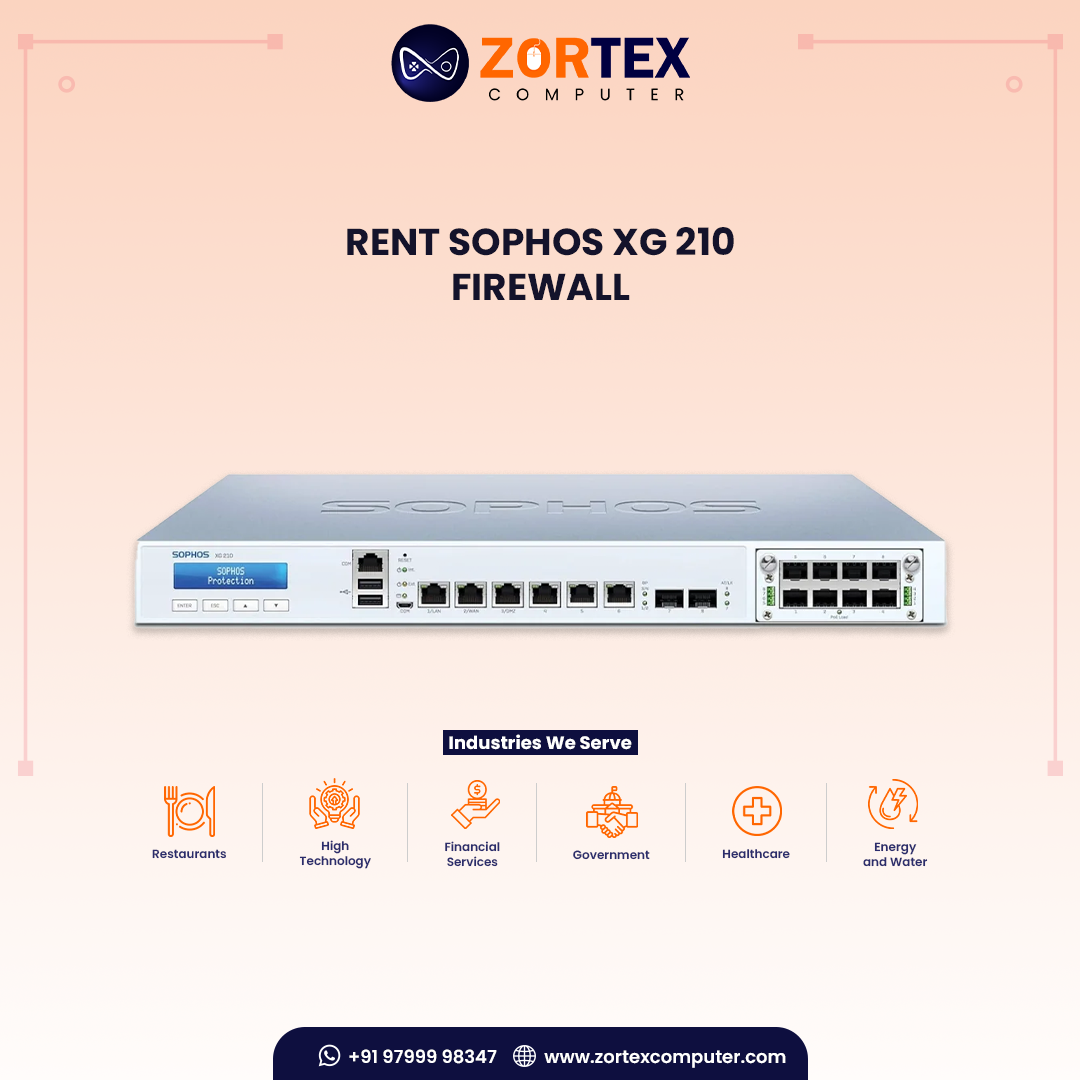 Rent Sophos XG 210 Firewall