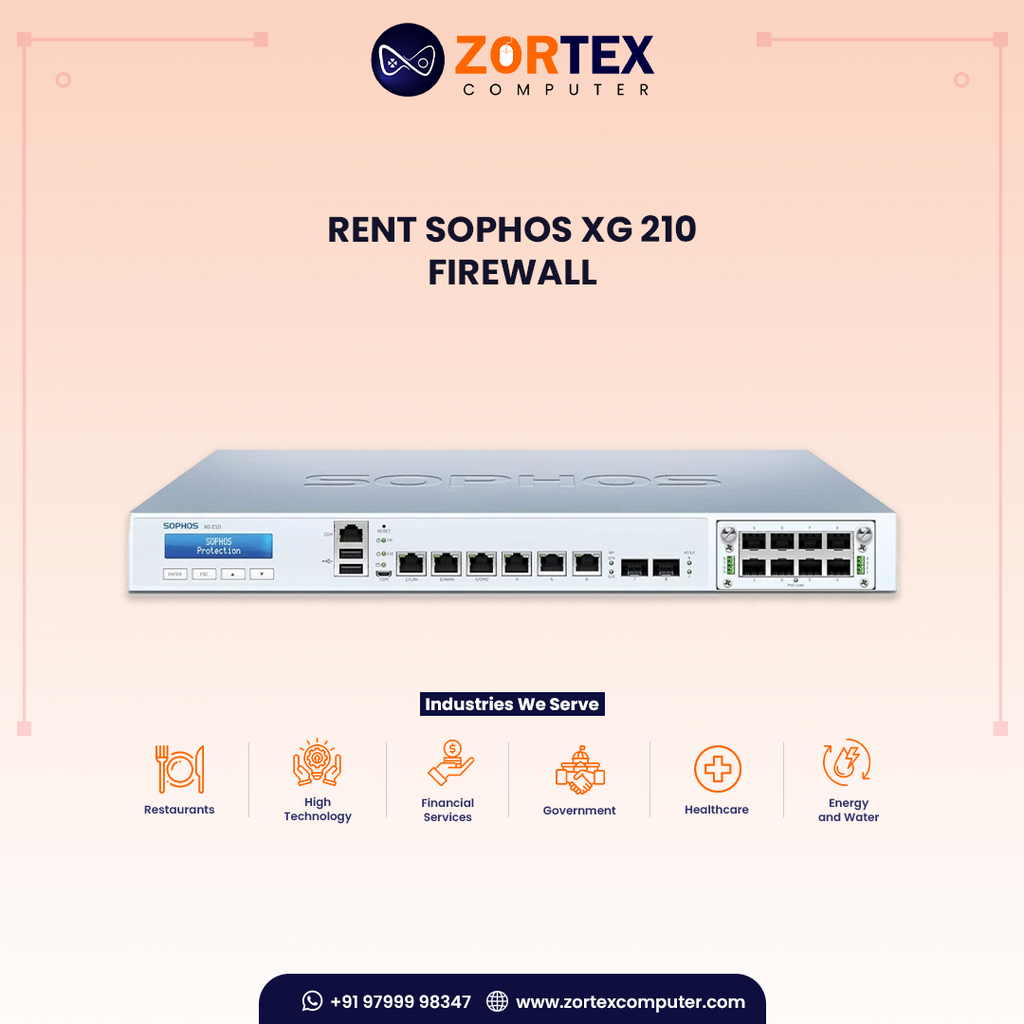 Rent Sophos XG 210 Firewall