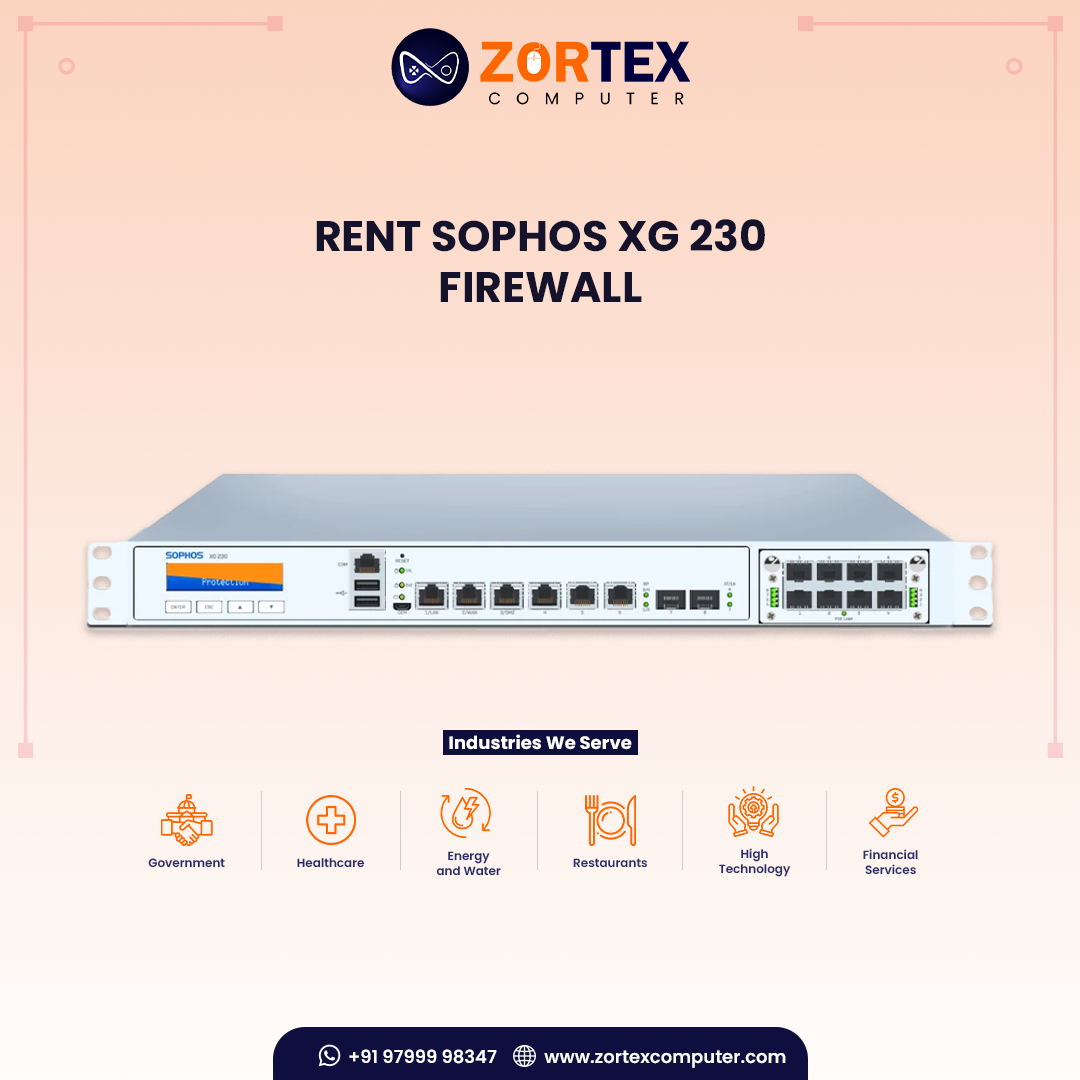 Rent Sophos XG 230 Firewall