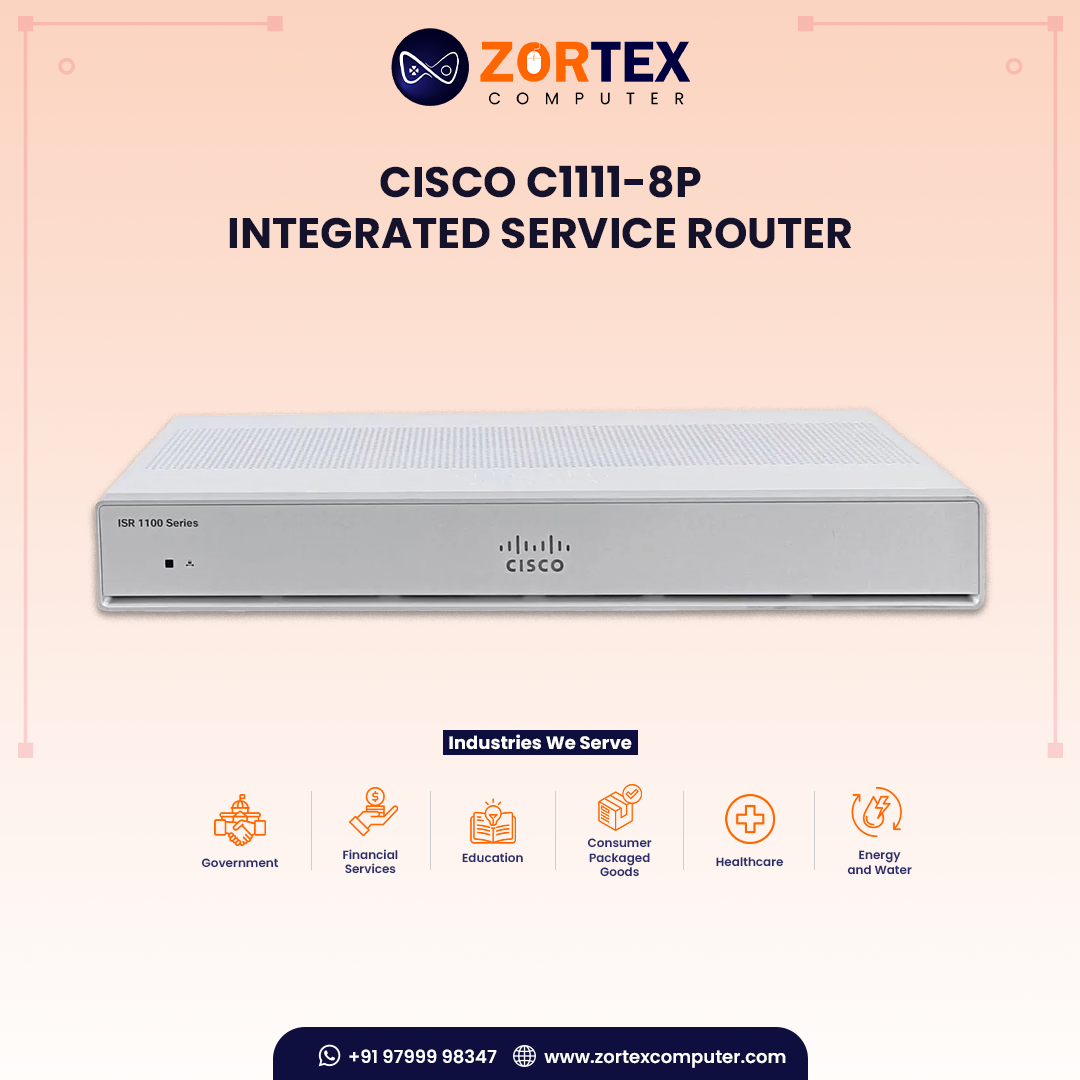 Cisco C1111-8P Integrated Service Router