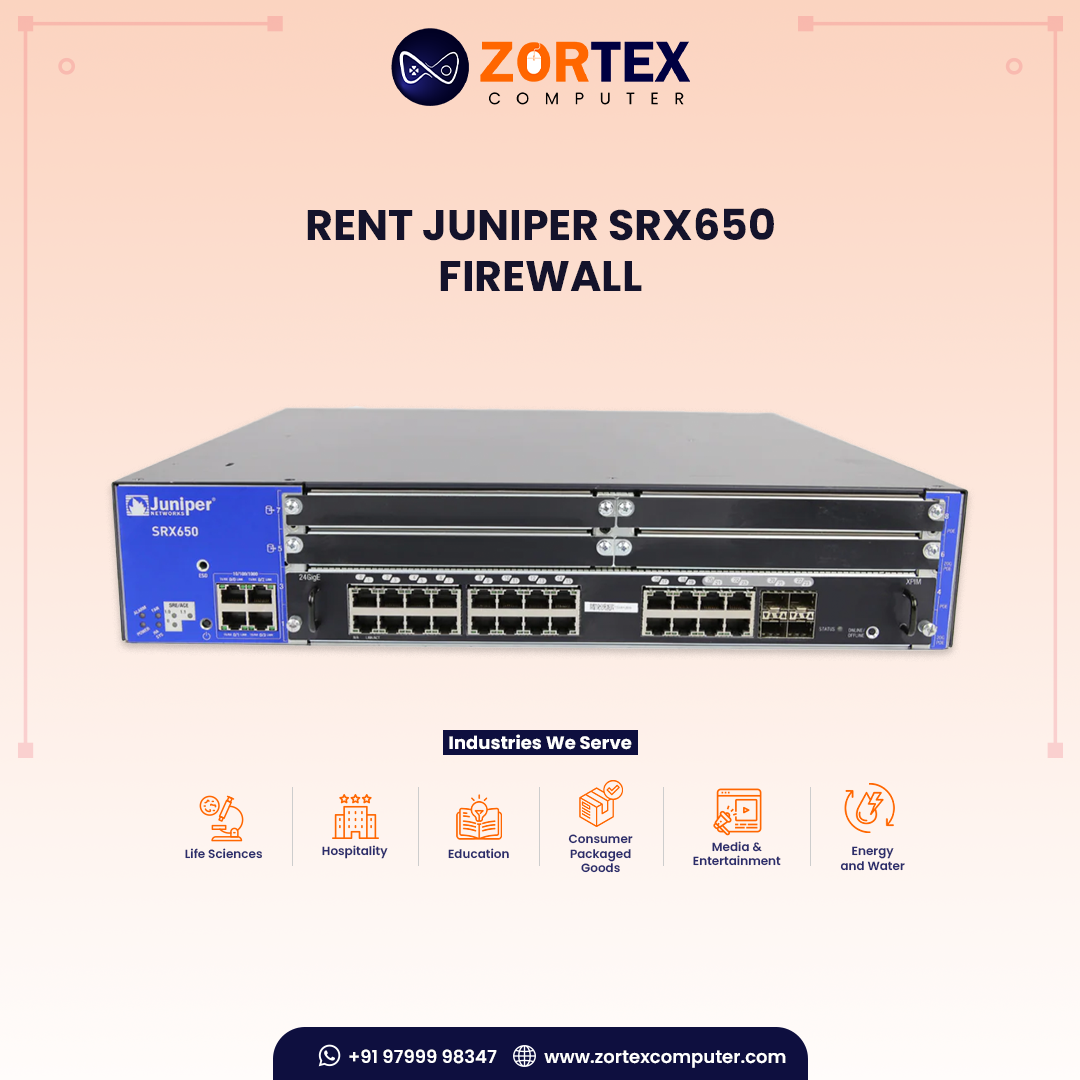 Rent Juniper SRX650 Firewall