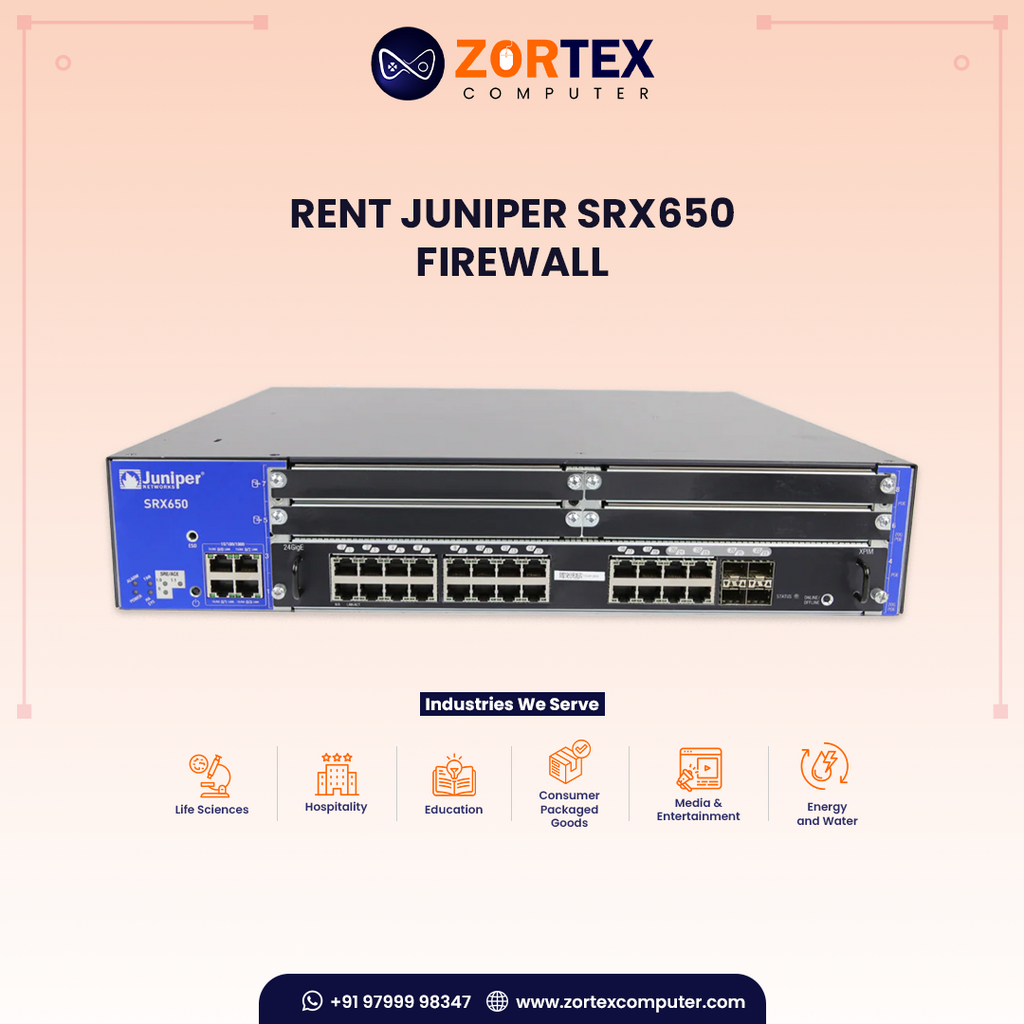 Rent Juniper SRX650 Firewall