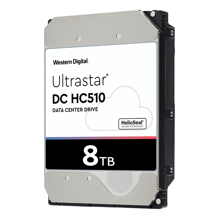 WD Ultrastar DC HC510 8TB 7200 RPM Desktop Internal Hard Drive HUH721008ALE604