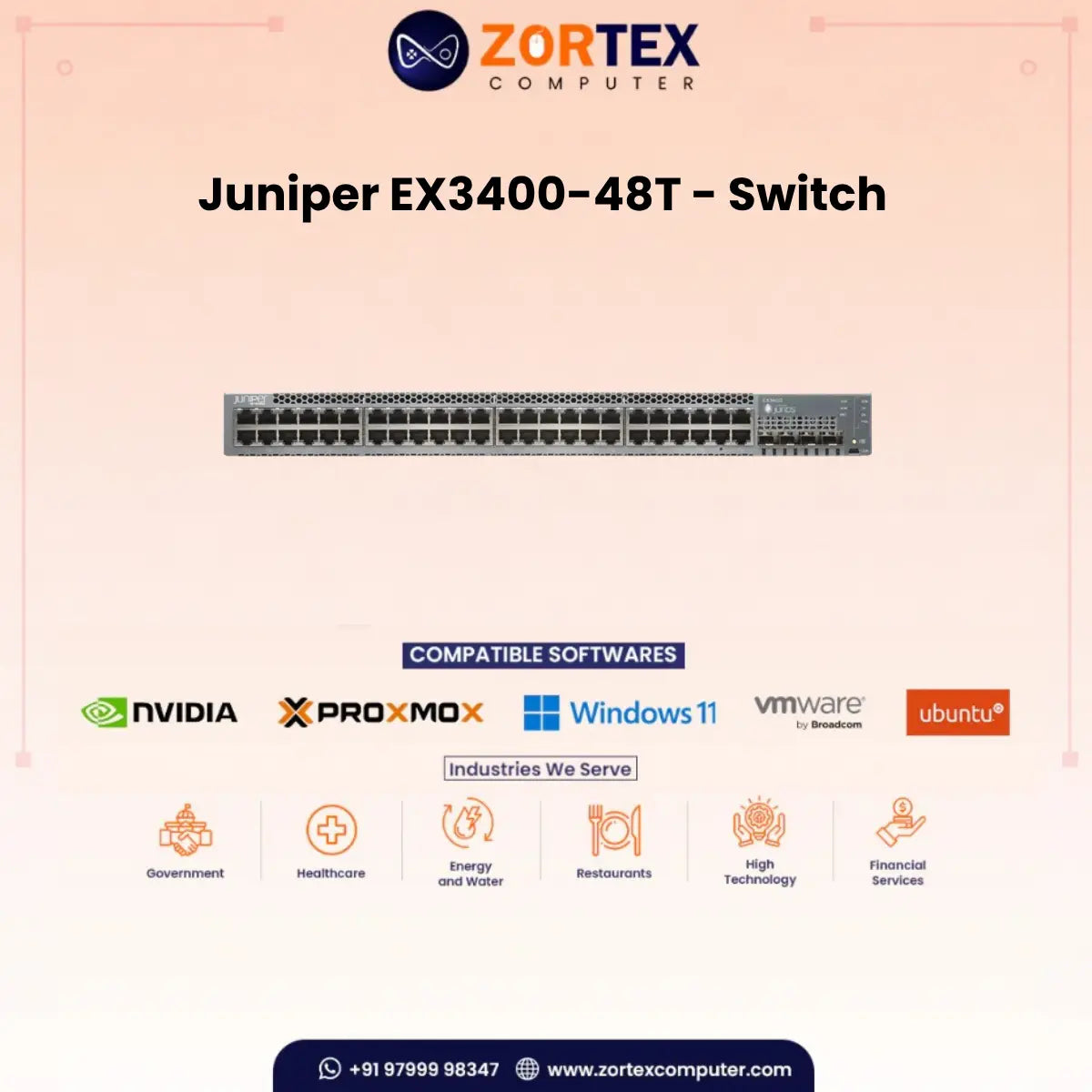 Juniper EX3400-48T - Switch