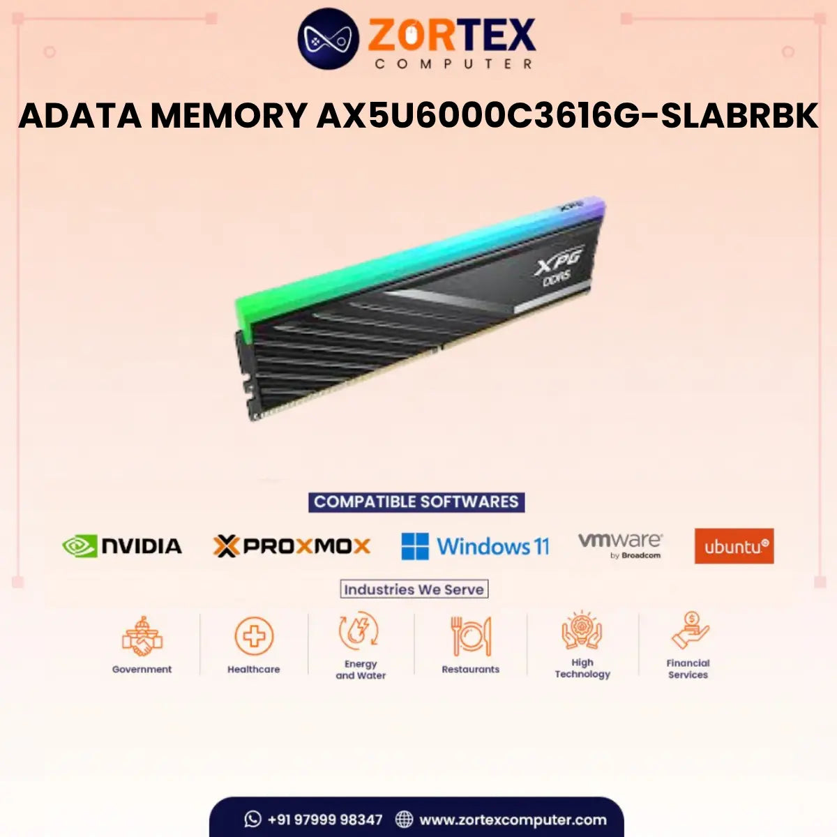 ADATA MEMORY AX5U6000C3616G-SLABRBK