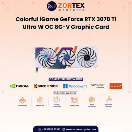 Colorful iGame GeForce RTX 3070 Ti Ultra W OC 8G-V Graphic Card