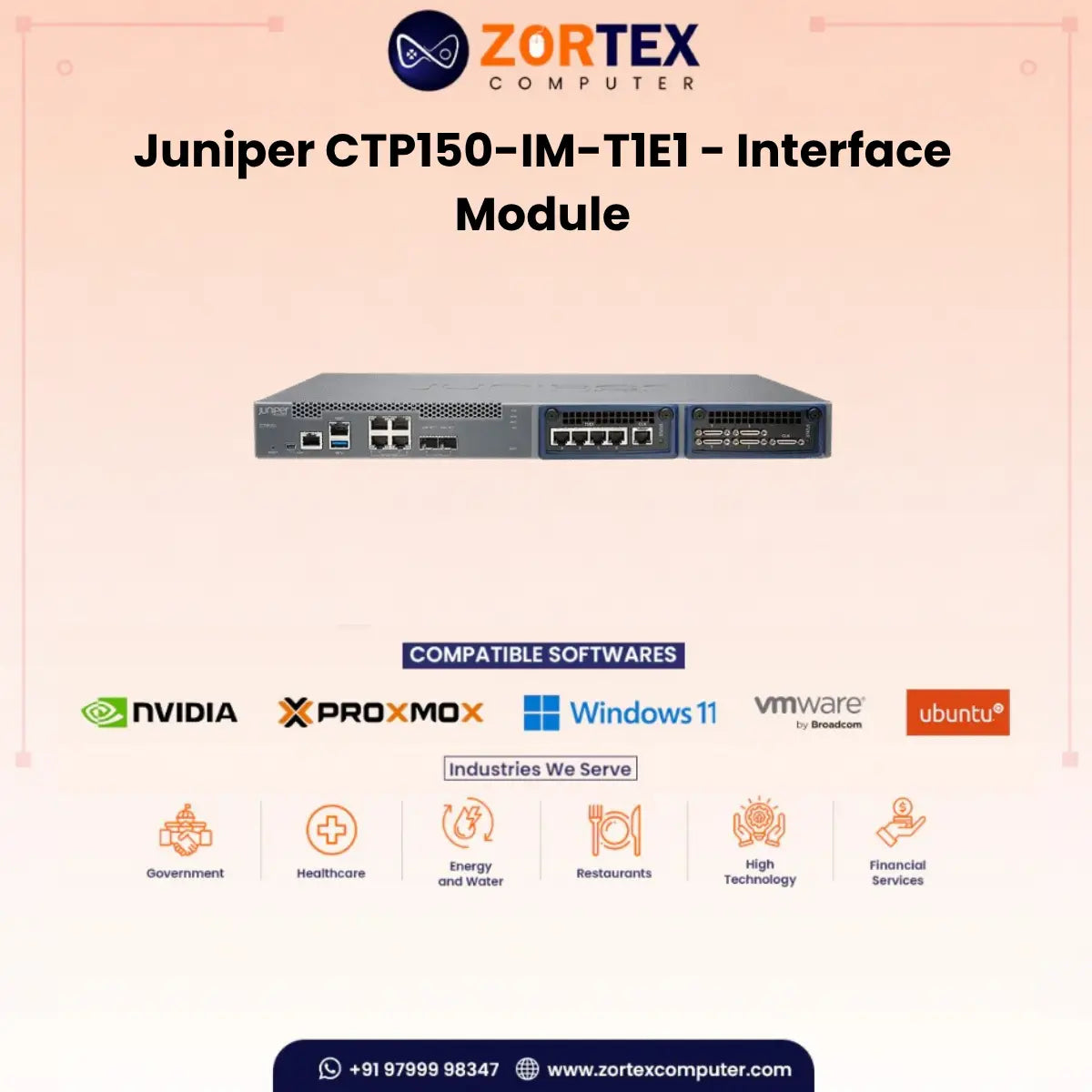 Juniper CTP150-IM-T1E1 - Interface Module