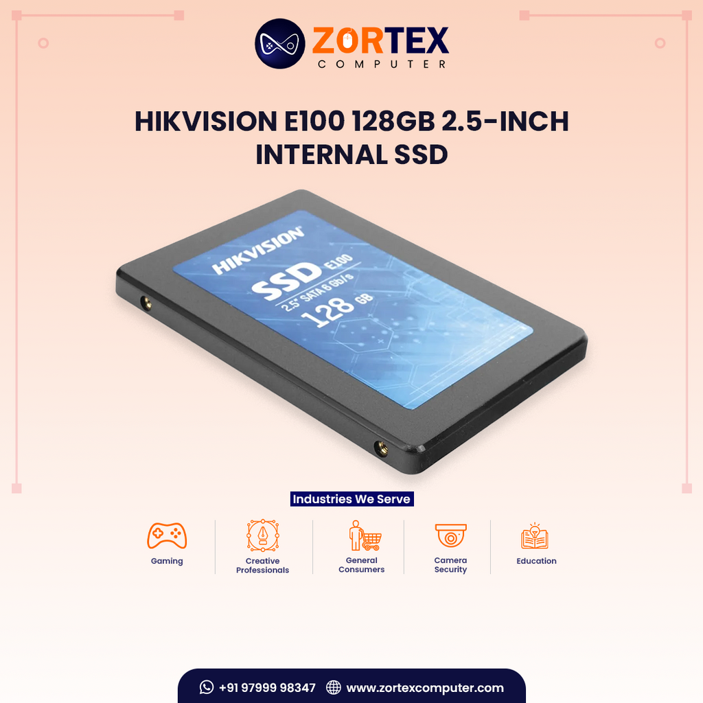 Hikvision E100 128GB 2.5-Inch Internal SSD