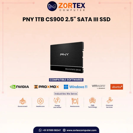 PNY 1TB CS900 2.5" SATA III SSD