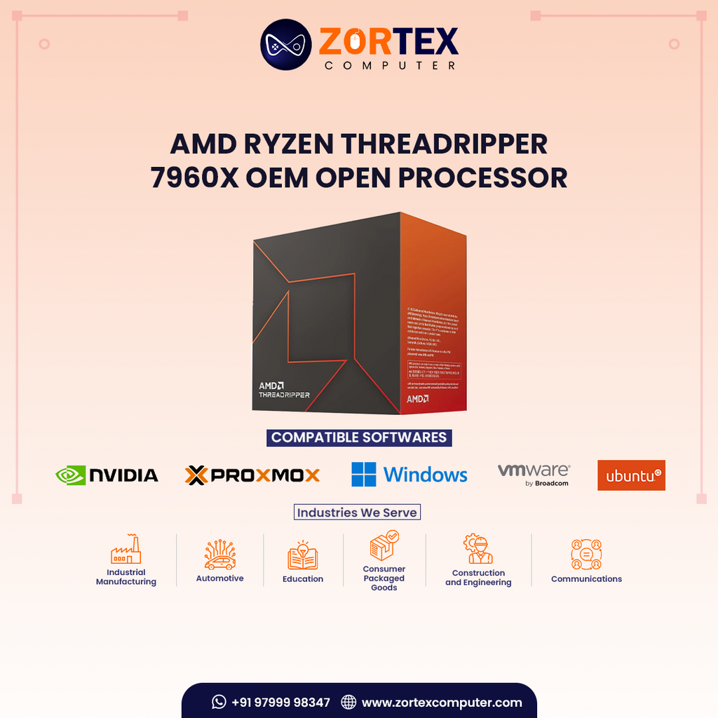 AMD Ryzen Threadripper 7960X OEM OPEN Processor