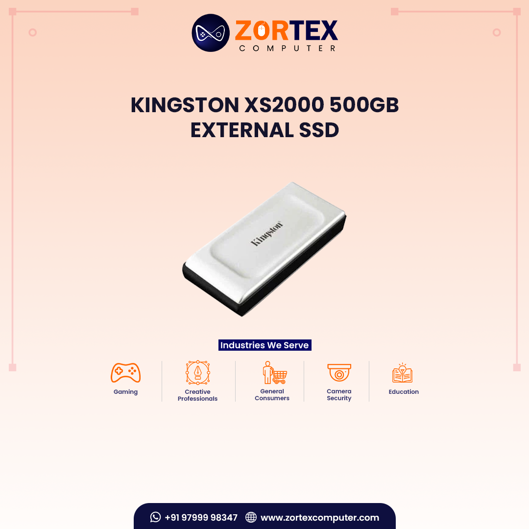 Kingston XS2000 500GB External SSD