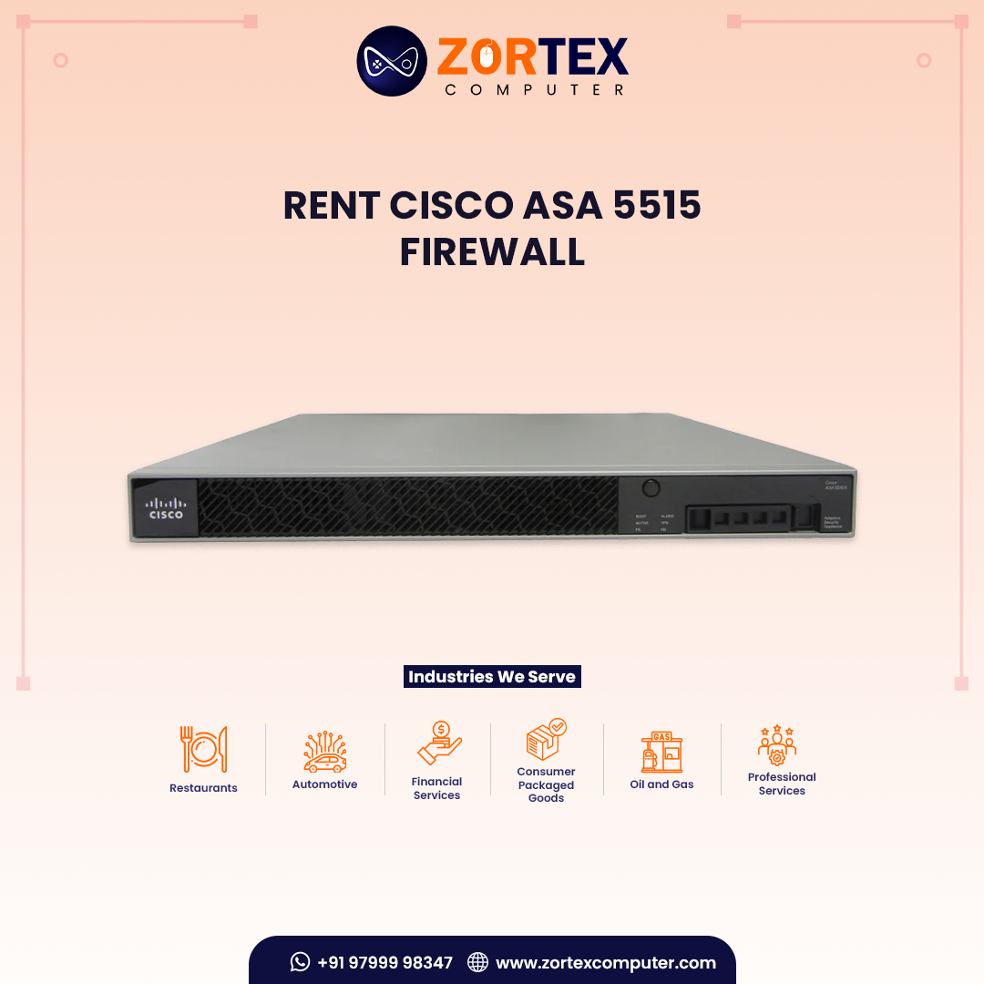 Rent Cisco ASA 5515 Firewall
