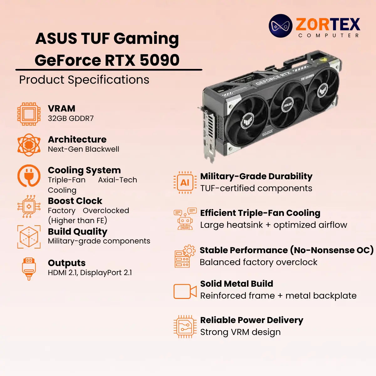 ASUS TUF Gaming GeForce RTX 5090