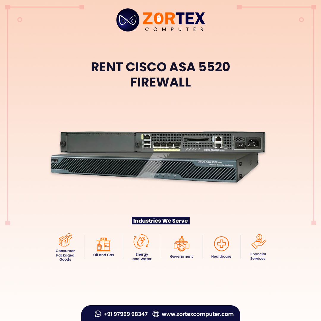 Rent Cisco ASA 5520 Firewall