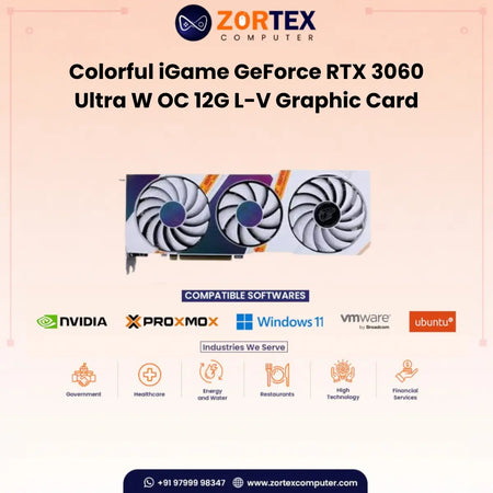 Colorful iGame GeForce RTX 3060 Ultra W OC 12G L-V Graphic Card