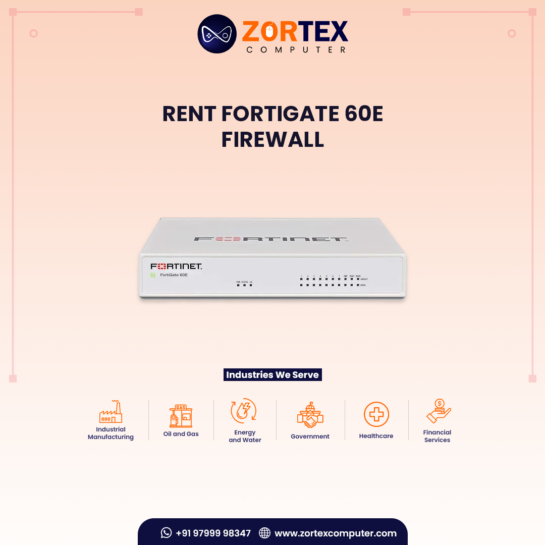 Rent FortiGate 60E Firewall